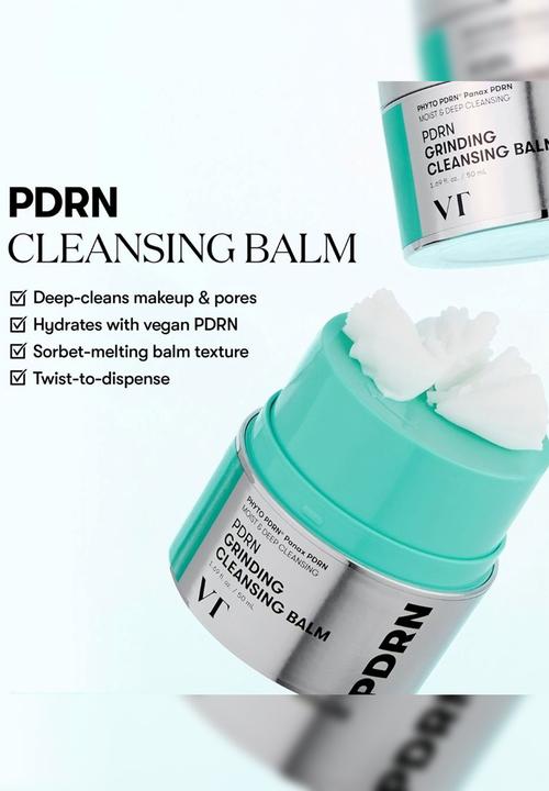 VT Cosmetics - PDRN Grinding Cleansing Balm - 50mL