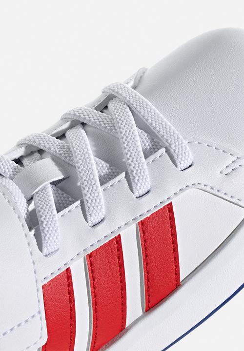 adidas Performance - Grand Court 3.0 El C - Ftwr White/Team Royal Blue/Better Scarlet