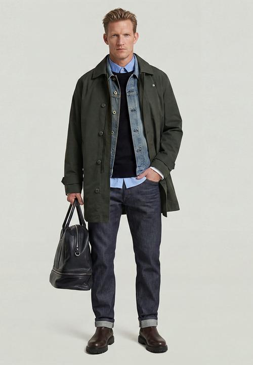 G-STAR - 3301 Regular Tapered - Dk Aged