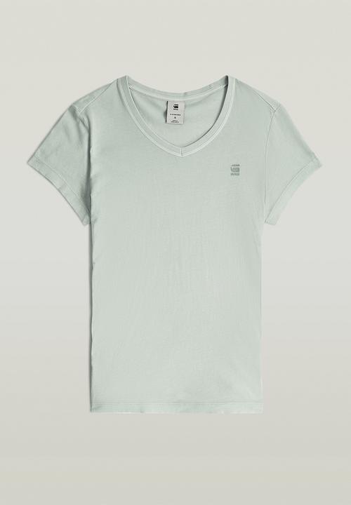 G-STAR - Overdyed eyben slim v t 2.0 wmn - pale green gd