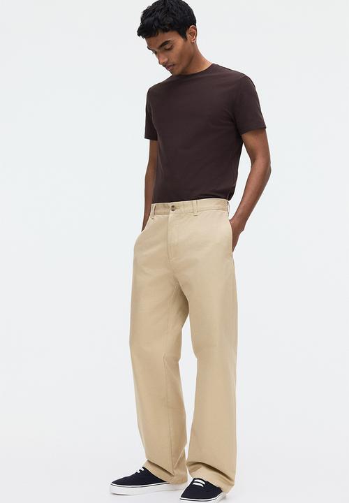 H&M - Slim fit t-shirt - dark brown