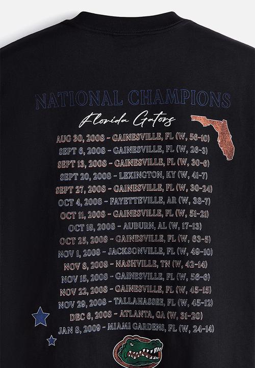 H&M - Loose fit t-shirt - black/florida gators