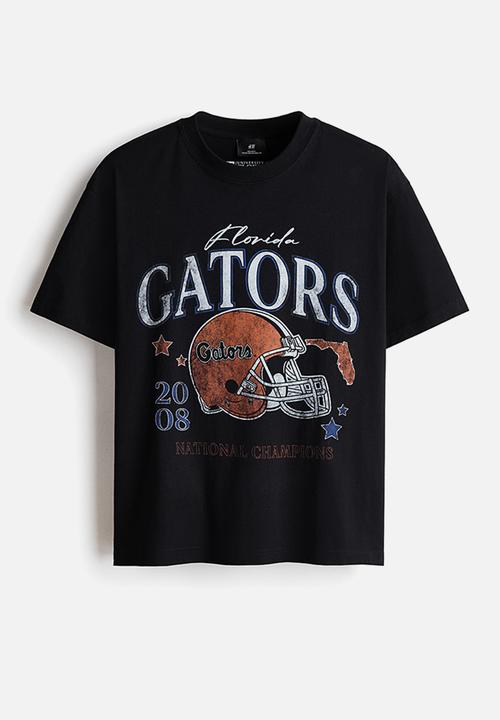H&M - Loose fit t-shirt - black/florida gators