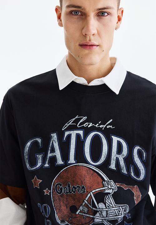 H&M - Loose fit t-shirt - black/florida gators