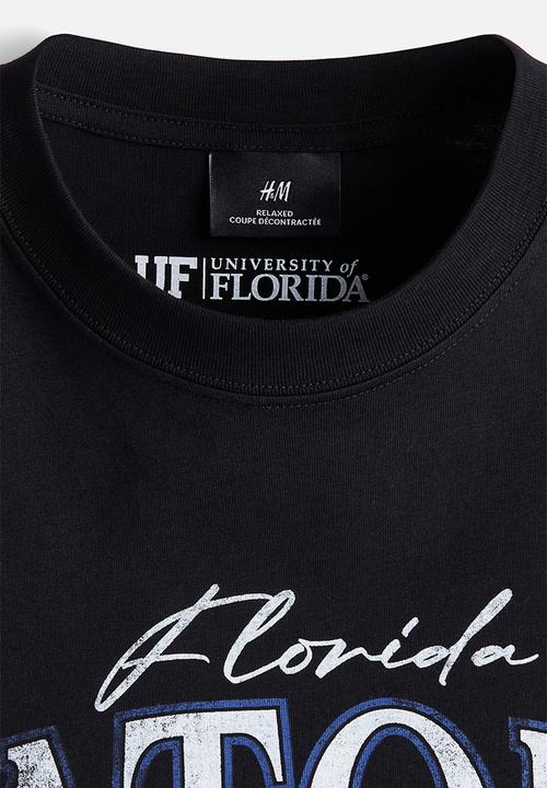 H&M - Loose fit t-shirt - black/florida gators