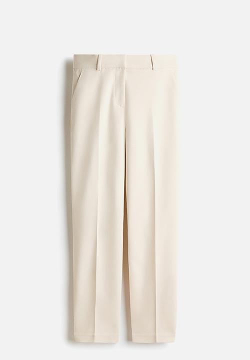 H&M - Cigarette trousers - cream