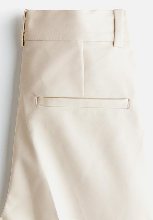 H&M - Cigarette trousers - cream
