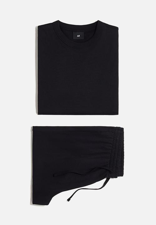 H&M - Jersey pyjamas - navy blue