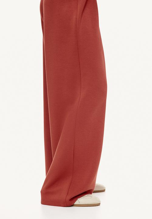H&M - Wide pull-on trousers - red