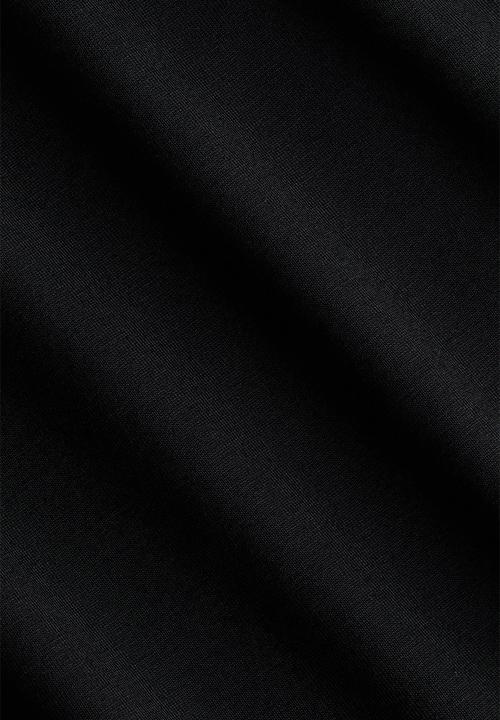 H&M - Cowl-neck jersey top - black