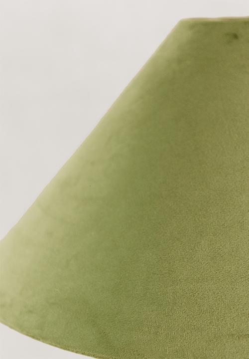 Noha - Fusion Floor Lamp - Oil Green Velvet