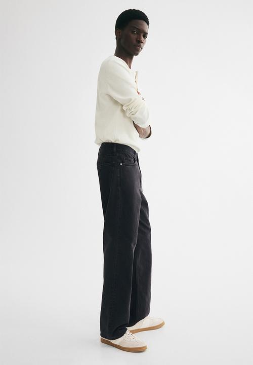 H&M - Relaxed jeans - black