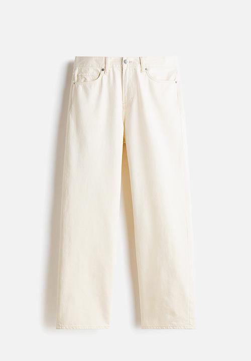 H&M - Relaxed jeans - white