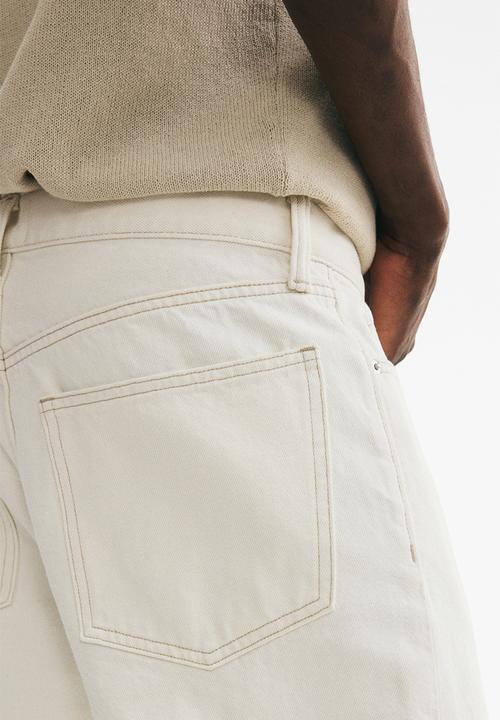 H&M - Relaxed jeans - white