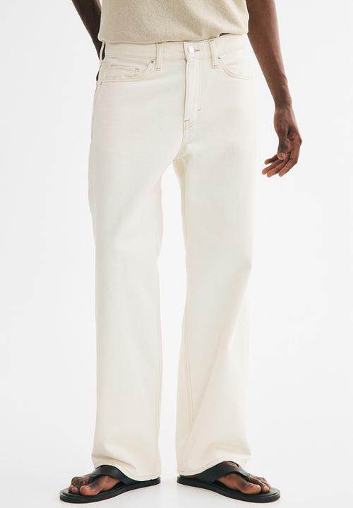 H&M - Relaxed jeans - white