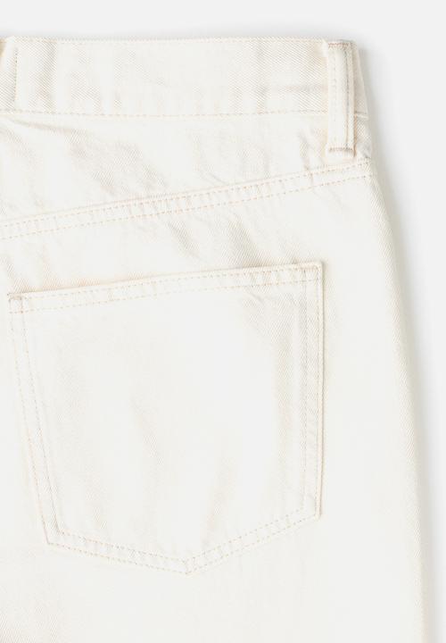 H&M - Relaxed jeans - white