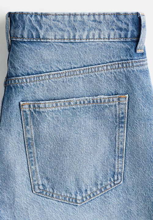 H&M - Denim bermuda shorts - light denim blue