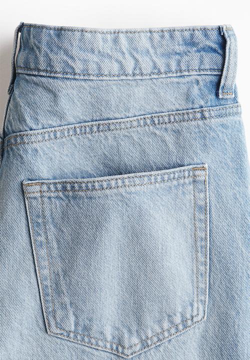 H&M - Denim bermuda shorts - light denim blue