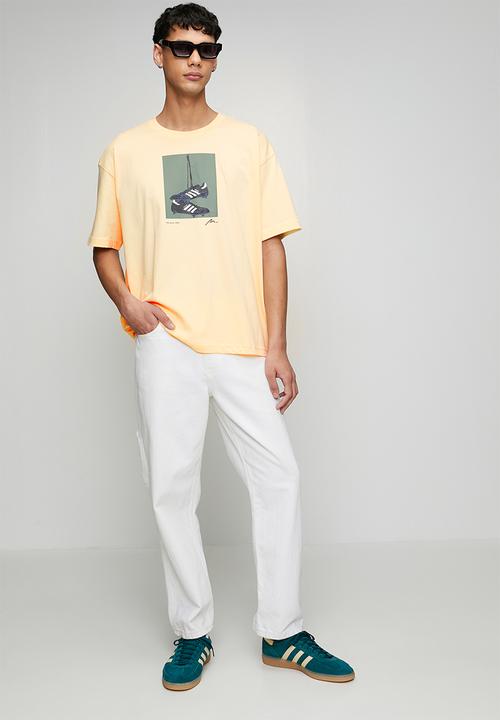 adidas Originals - Peteroore cle Tee  - Warm Vanilla