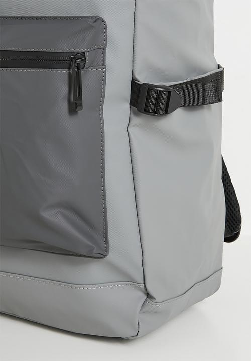 Pop Candy - Rolltop backpack - light grey