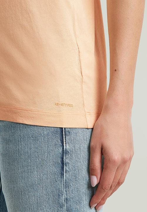 G-STAR - Washed tank r t wmn - mellow buff gd