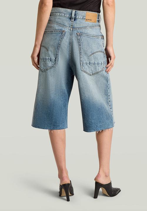 G-STAR - Patti short raw edge wmn - vintage seaside