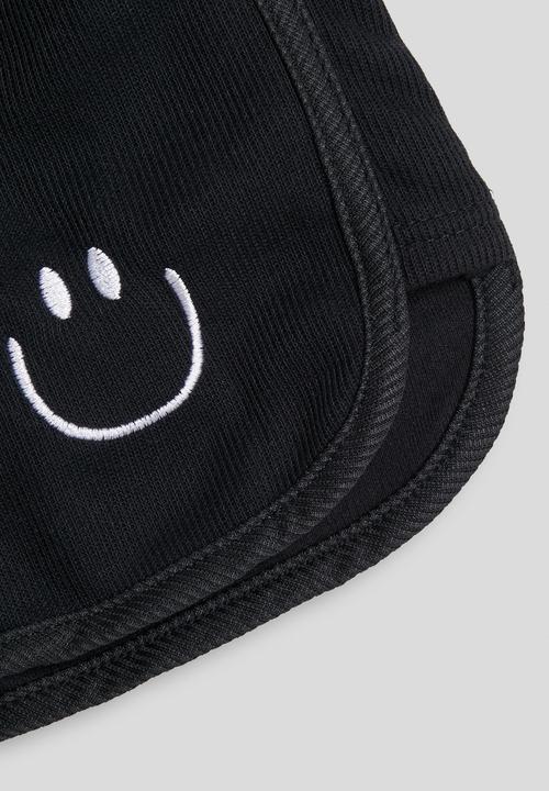 Pop Candy - Dolphin hem sweatshorts - black