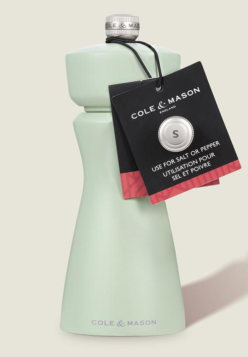 Cole & Mason - Cole & Mason Kenton Salt and Pepper Mill 15cm - Sage