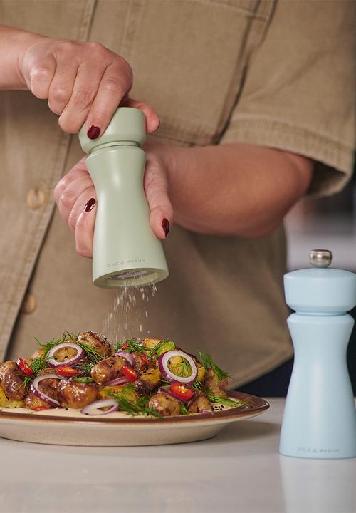 Cole & Mason - Cole & Mason Kenton Salt and Pepper Mill 15cm - Sage