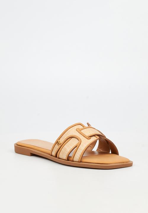 Butterfly Feet - Dorey 7 woven sandal - tan