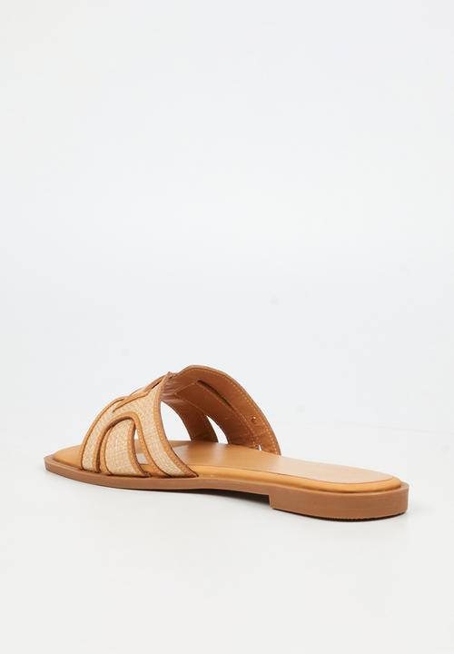 Butterfly Feet - Dorey 7 woven sandal - tan
