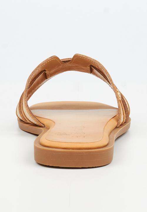 Butterfly Feet - Dorey 7 woven sandal - tan