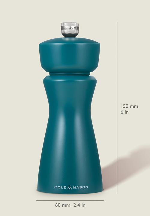 Cole & Mason - Cole & Mason Kenton Salt and Pepper Mill 15cm - Sea Salt
