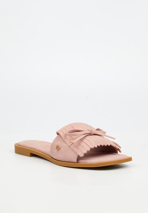 Butterfly Feet - Dorey 8 slide - pink