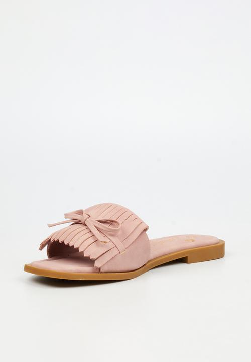 Butterfly Feet - Dorey 8 slide - pink