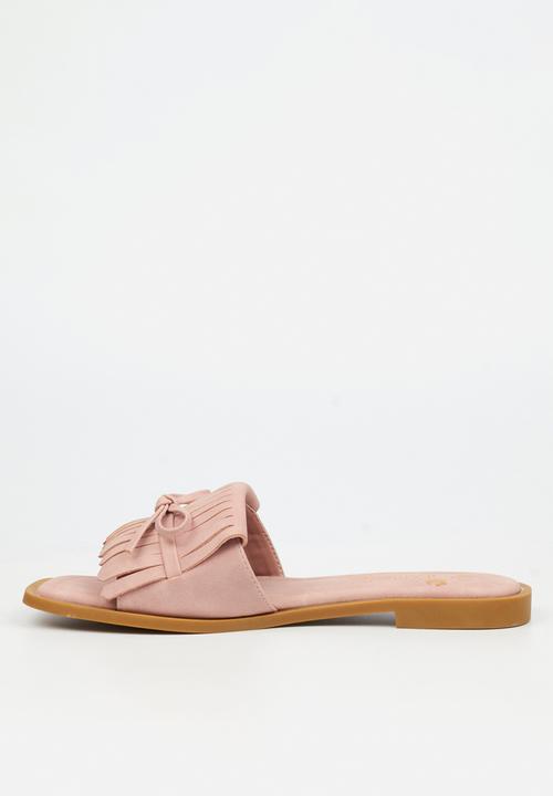 Butterfly Feet - Dorey 8 slide - pink