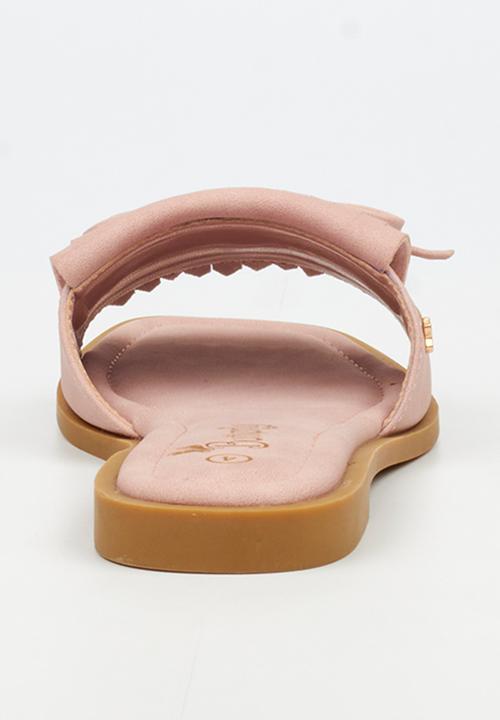 Butterfly Feet - Dorey 8 slide - pink