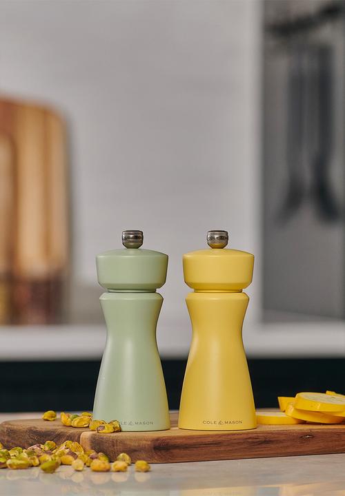 Cole & Mason - Cole & Mason Kenton Salt and Pepper Mill 15cm - Turmeric