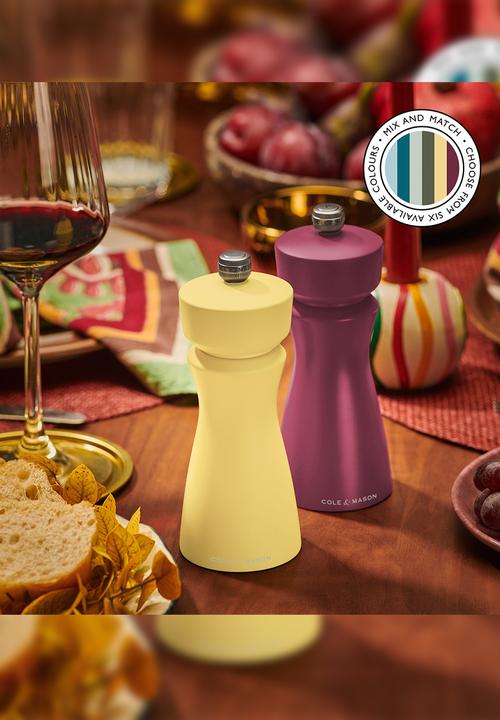 Cole & Mason - Cole & Mason Kenton Salt and Pepper Mill 15cm - Turmeric
