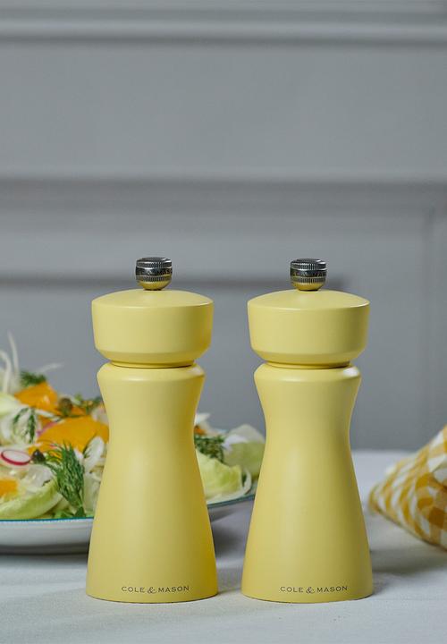 Cole & Mason - Cole & Mason Kenton Salt and Pepper Mill 15cm - Turmeric