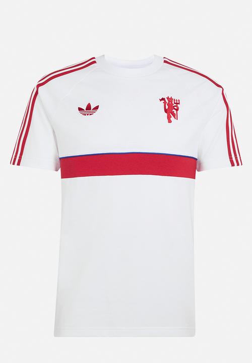 adidas Originals - Manchester Utd FC OriginalsTee  - White