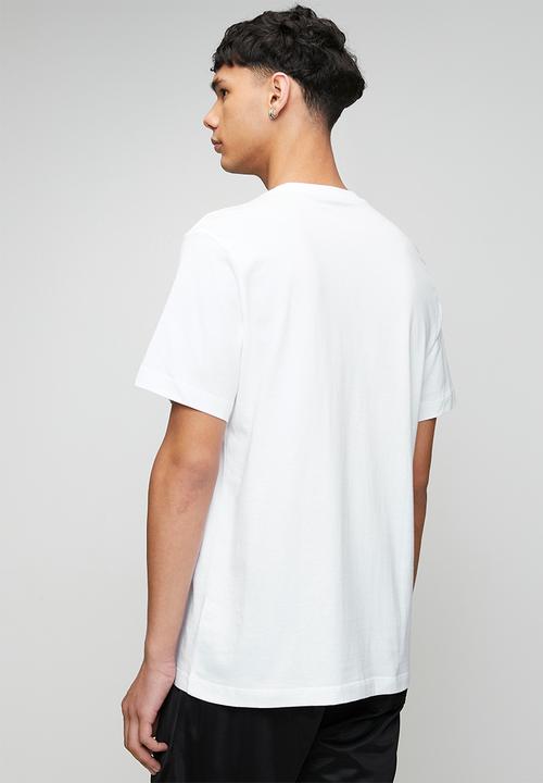 adidas Performance - Small Logo Slide Tee  - White