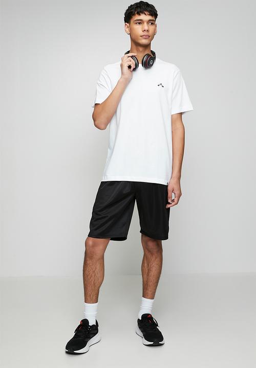 adidas Performance - Small Logo Slide Tee  - White