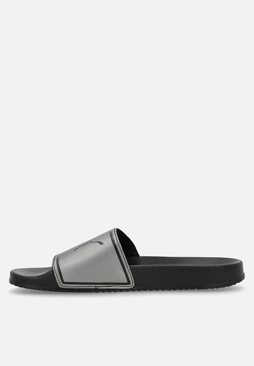 PUMA - Poolcat 2.0 Slide ZADP -  Aged Silver/ Black