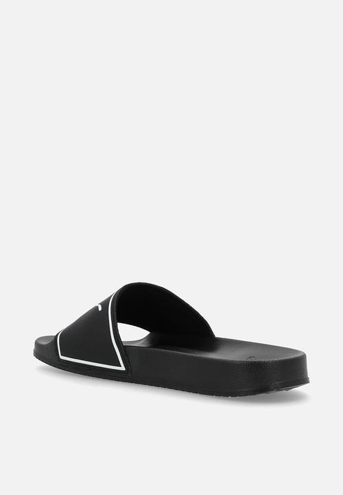 PUMA - Poolcat 2.0 Slide ZADP -  Black/ White