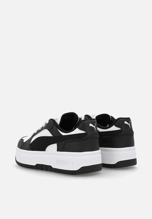 PUMA - Rebound Femme Ps - Puma White-Puma Black