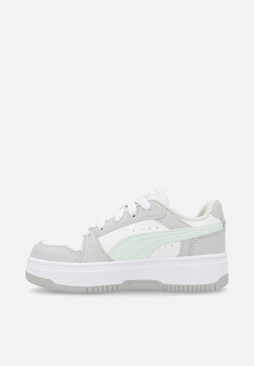 PUMA - Rebound Femme Ps - Cool Light Gray-Sage Glow-Puma White