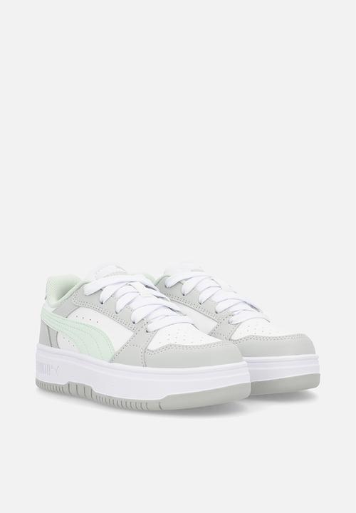 PUMA - Rebound Femme Ps - Cool Light Gray-Sage Glow-Puma White