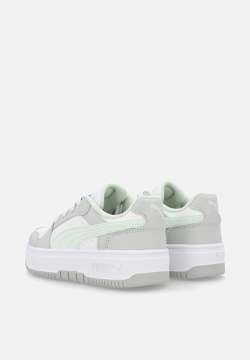 PUMA - Rebound Femme Ps - Cool Light Gray-Sage Glow-Puma White