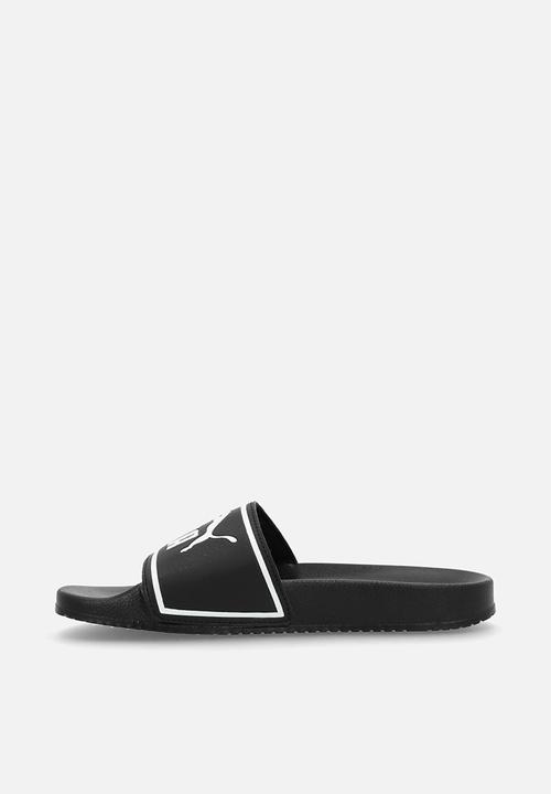 PUMA - Poolcat 2.0 Slide Jr Zadp - Puma Black-Puma White